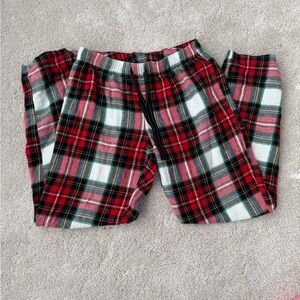 Old Navy Women's Plaid Pajama Pants - Red, Black, White